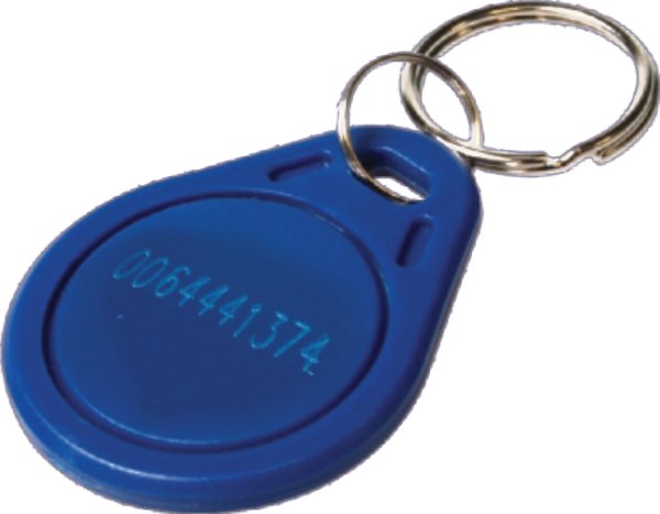 Llavero RFID para abonados mensuales de estacionamiento